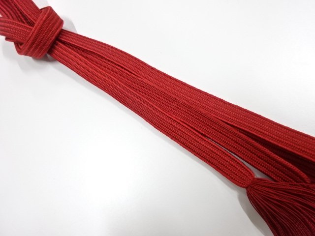 JAPANESE KIMONO / HAND-TIED OBIJIME CORD 